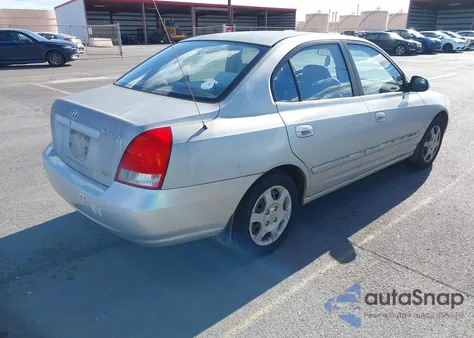 2003 Hyundai Elantra Gls/Gt from USA, damaged, VIN KMHDN45D13U475526